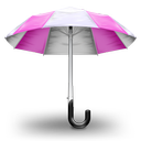 Umbrella Pink Icon